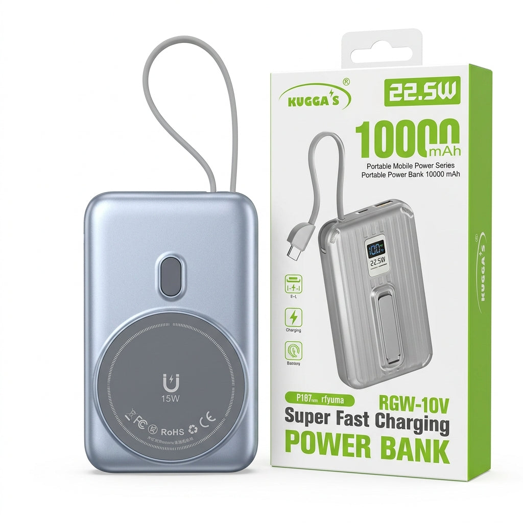 Brand New Ruggas 10,000 Mah Power Bank
