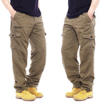 Foreign trade simple cotton cargo pants