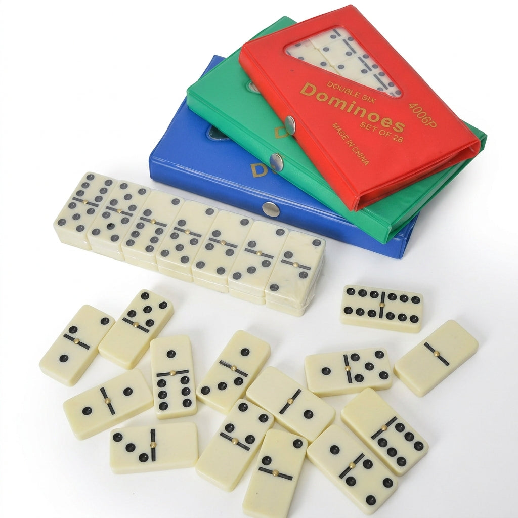 Double Six Dominoes Set of 28 Piece