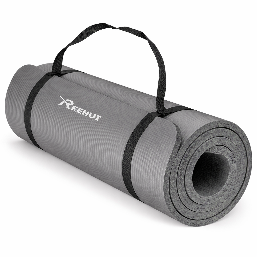 Extra Thick 8.5mm Yoga Mat with Strap