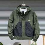 American Retro Patchwork Jacket