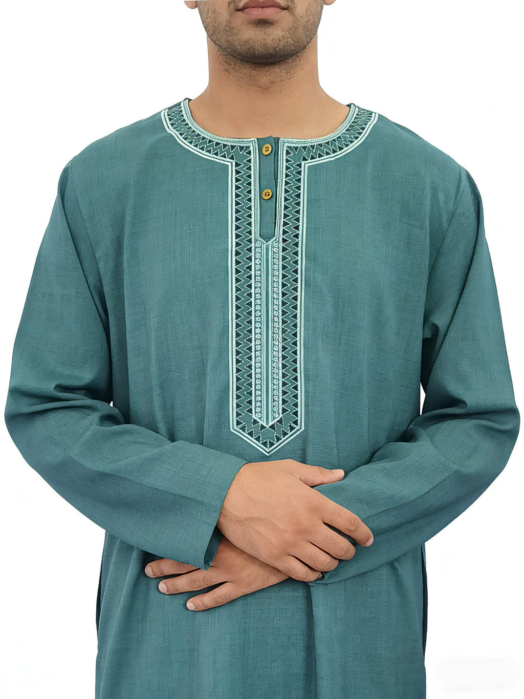 Embroidered Moroccan Thobe