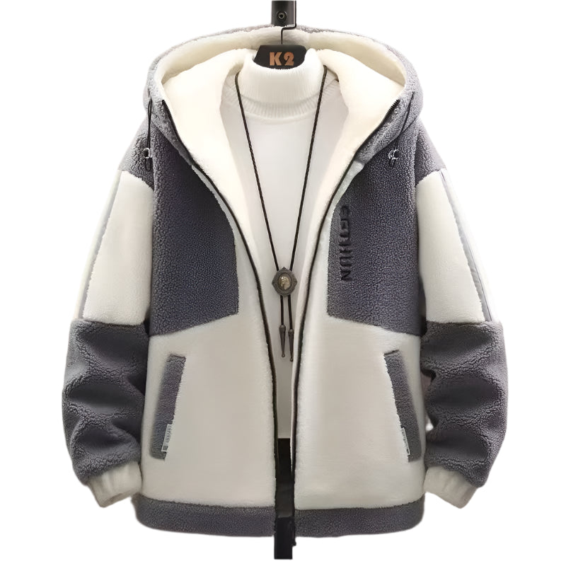 Urban Chill Colorblock Full-Zip Hoodie