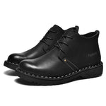 Spring and summer new high-top men's leather shoes cargo shoes cross-border foreign trade European and American style casual business formal wear Martin boots for men