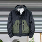 American Retro Patchwork Jacket