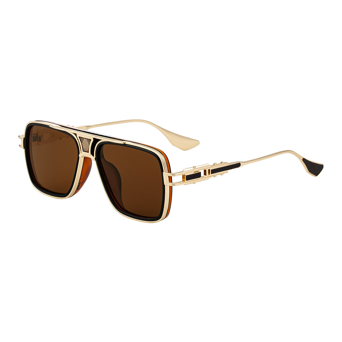 Retro Metal Frame Sunglasses