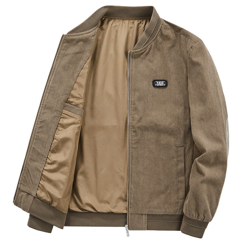 Men's loose plus size spring and autumn Jacket