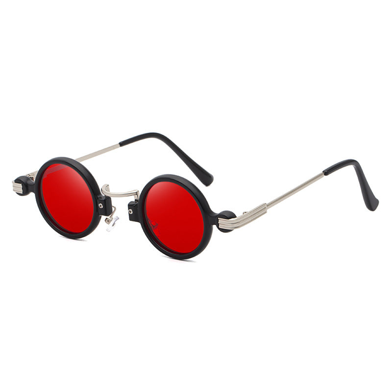 Retro Steampunk Round Sunglasses