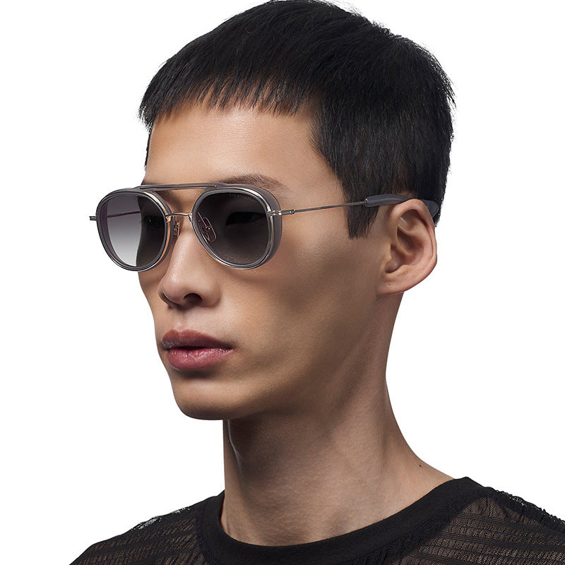 Retro Steampunk Aviator Sunglasses