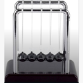 Silver pendulum desktop decoration product image