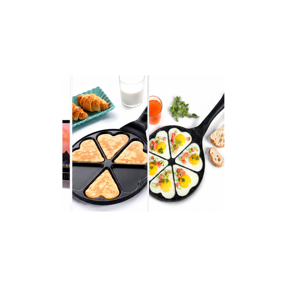 Love Heart Non Stick Pancake Pan
