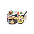 Love heart non stick pancake pan
