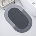 Super absorbant bathroom rugs clean product image