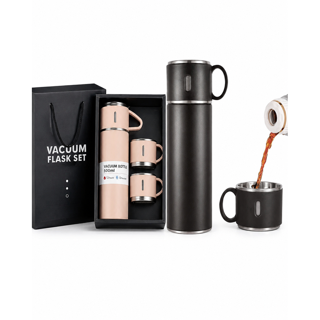 Vacuum Flask Mug Set clean product image