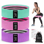 Original product image - 3-Piece Fabric Resistance Bands Set