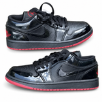 Original product image - Black and Red Patent Low-Top Sneakers