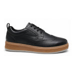 Original product image - Black Brogue-Style Platform Sneakers
