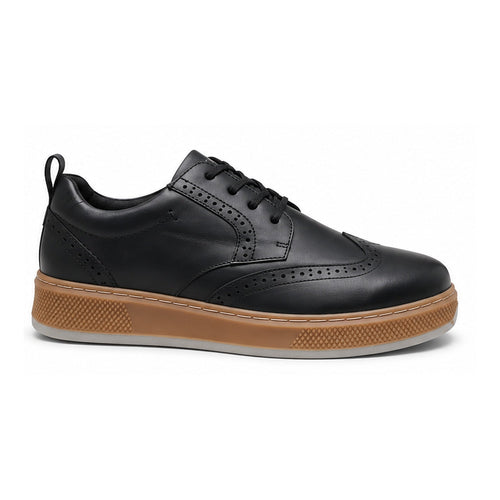 Original product image - Black Brogue-Style Platform Sneakers