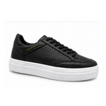 Original product image - Black Perforated Platform Sneakers