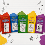 Original product image - Diary of a Wimpy Kid Volumes 1–5 Paperback Collection  (5 Books)