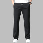 Original product image - Elastic Waist Loose Straight Leg Pants