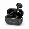 Black CALUS true wireless earbuds with charging case