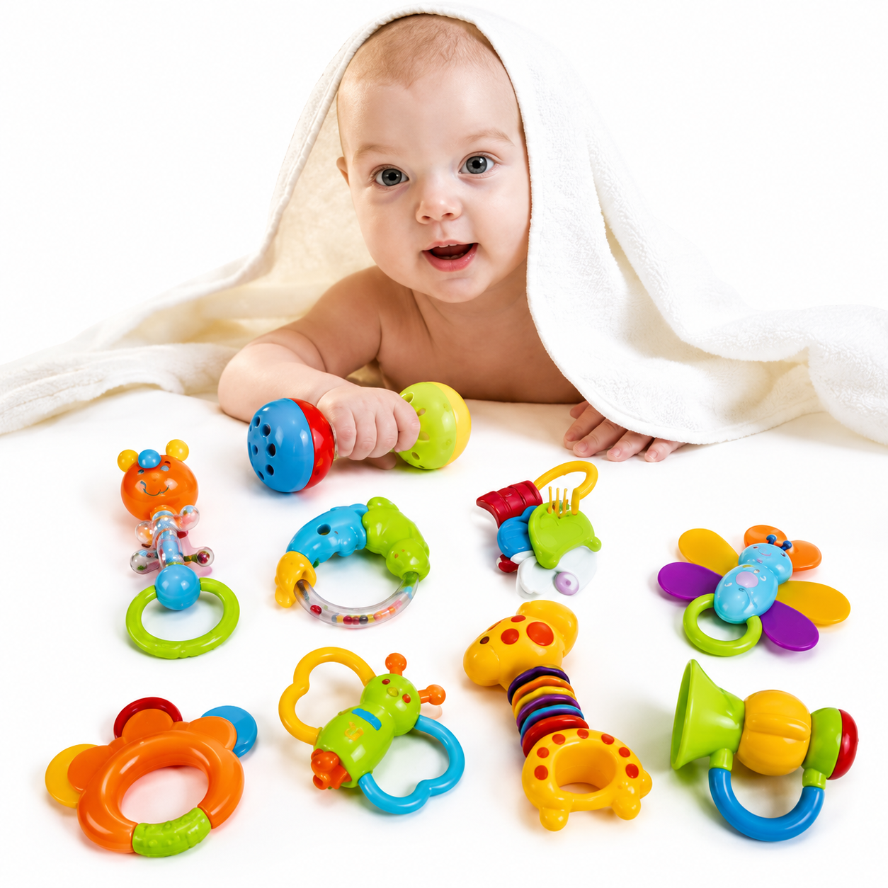 Children's Brain Development Toys With Different Shapes