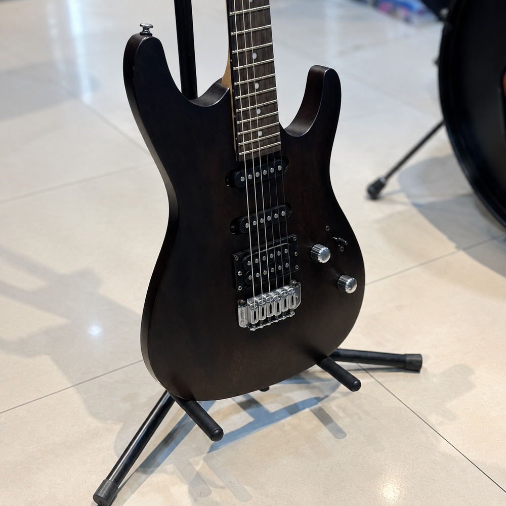 Dark Finish HSS Electric Guitar