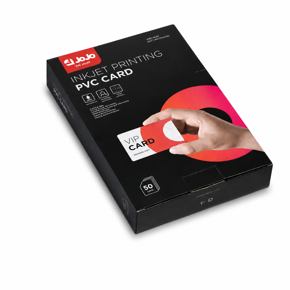 DJ JOJO Inkjet Printing PVC Cards – 50 Pack