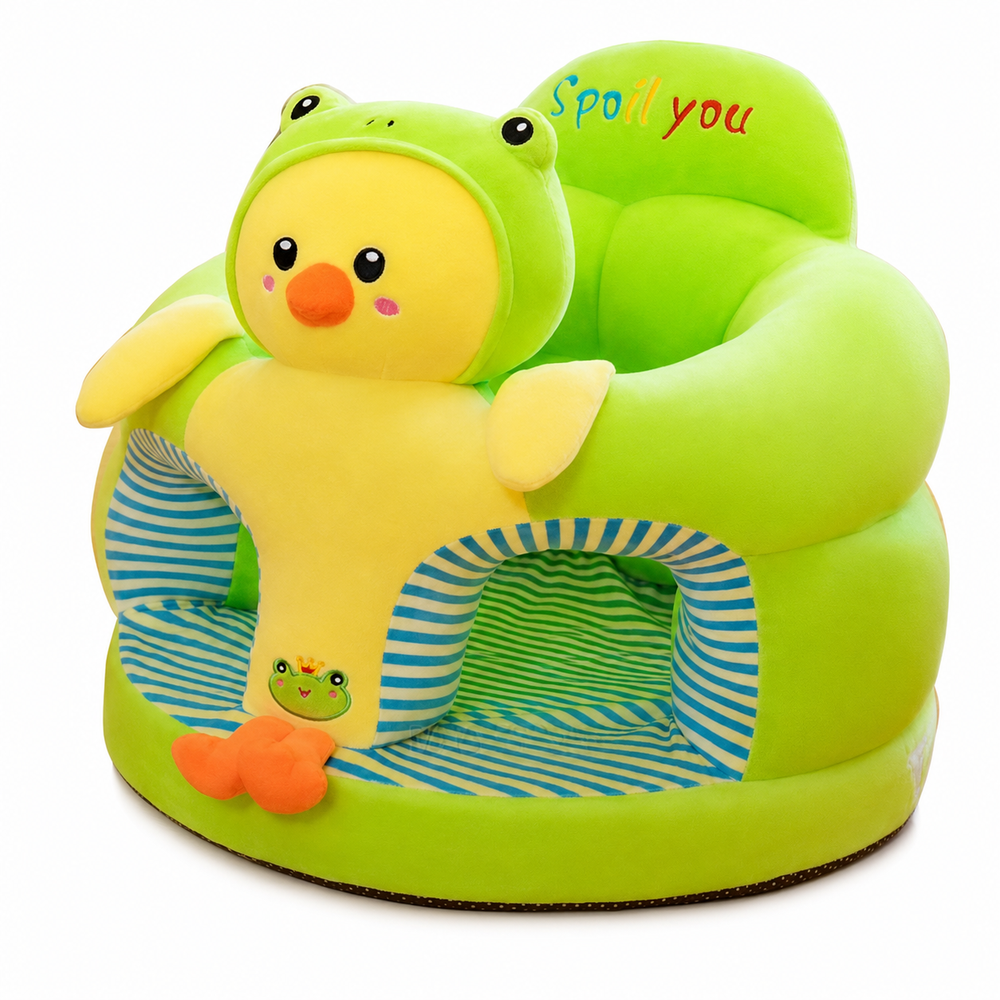 Green Duck-Style Kids Sofa