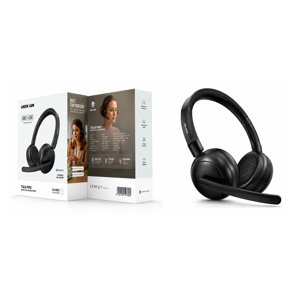 Green Lion Talk Pro Wireless Headphone