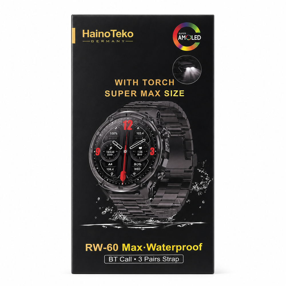 HainoTeko AMOLED Smart Watch