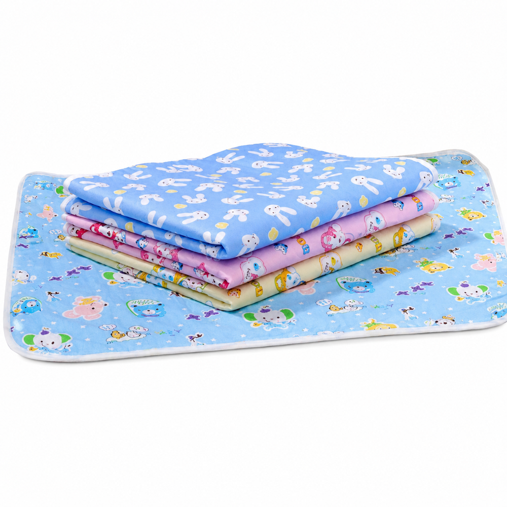 Infantbond Cartoon Waterproof Baby Urine Mat Cover