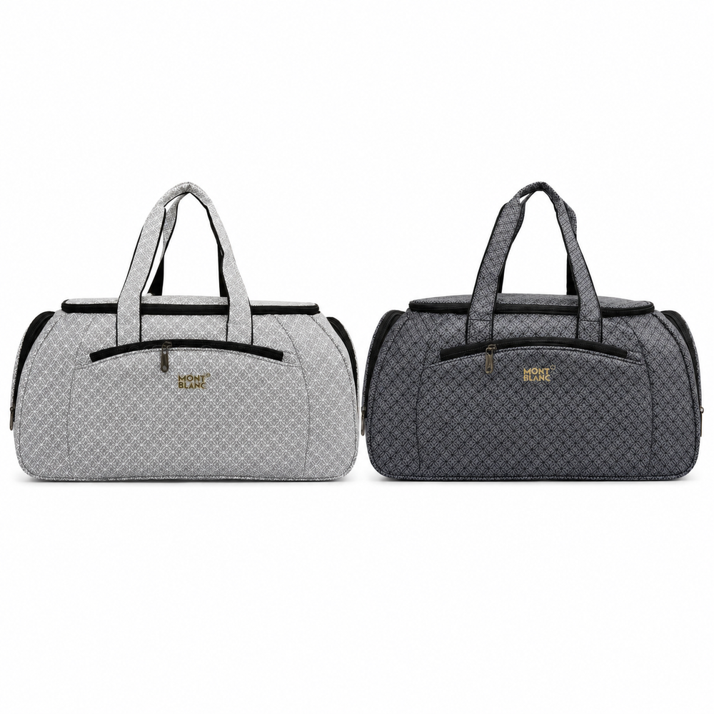 Mont Blanc Patterned Duffel Bag