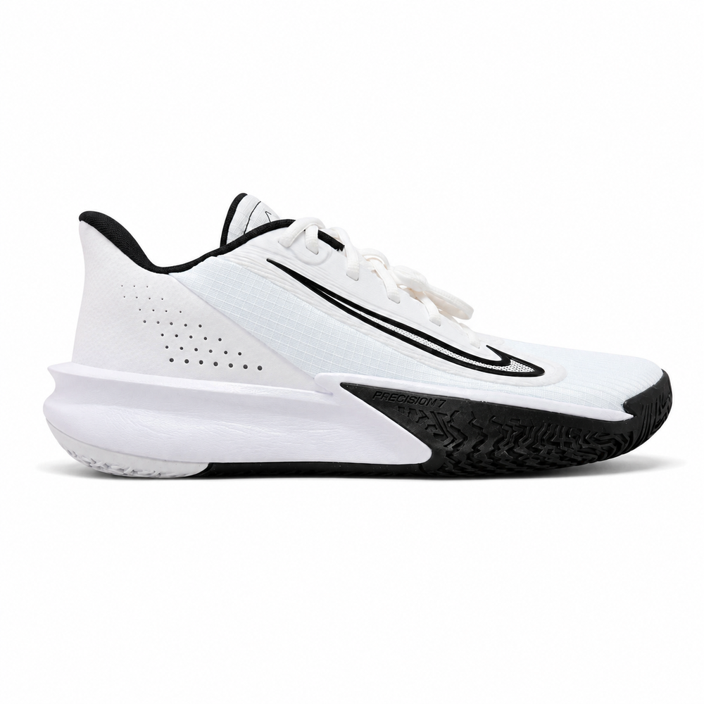 Nike White Precision Athletic Shoe