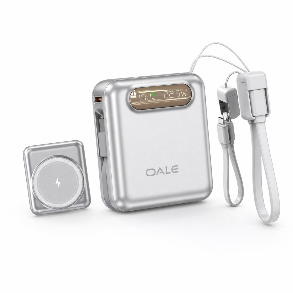 OALE iMagsafe 2 10,000mAh 22.5W Wireless Power Bank