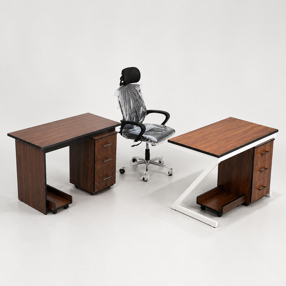 Office Desk and Chair Furniture Bundle