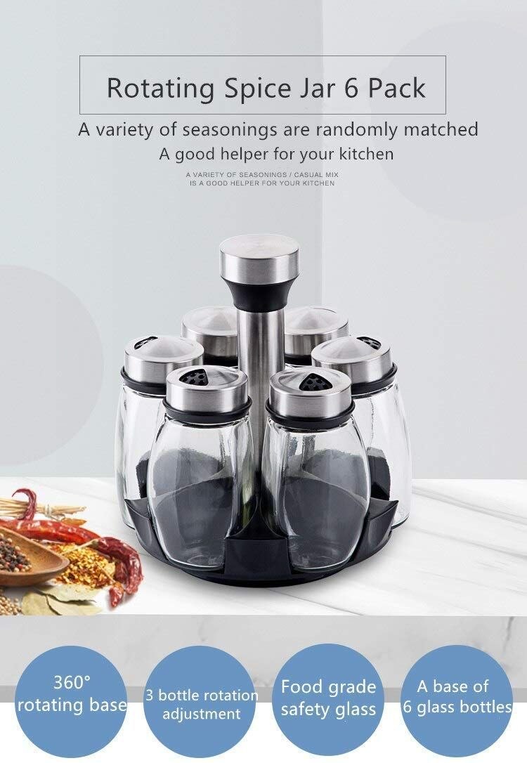 360° Spice Carousel Rack