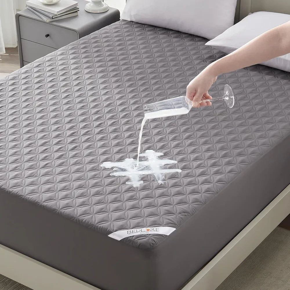 Premium Waterproof Quilted Mattress Protector