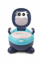 Modern Cow Themed Baby Potty Chair with Soft Cushion Seat