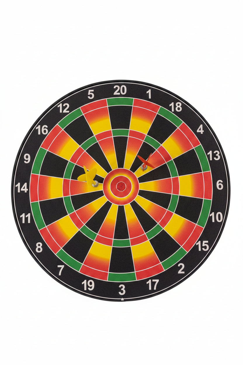 Classic Magnetic Dartboard Set
