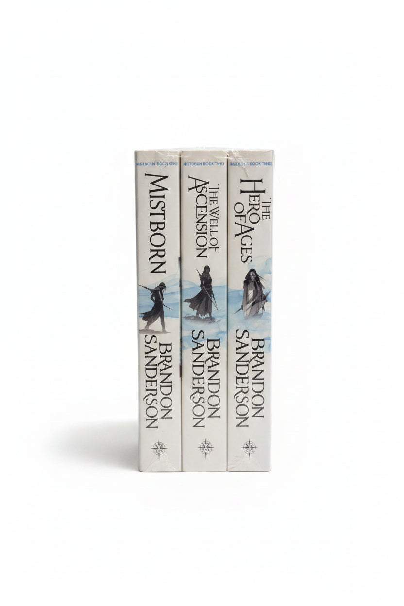 Mistborn Trilogy Box Set by Brandon Sanderson.