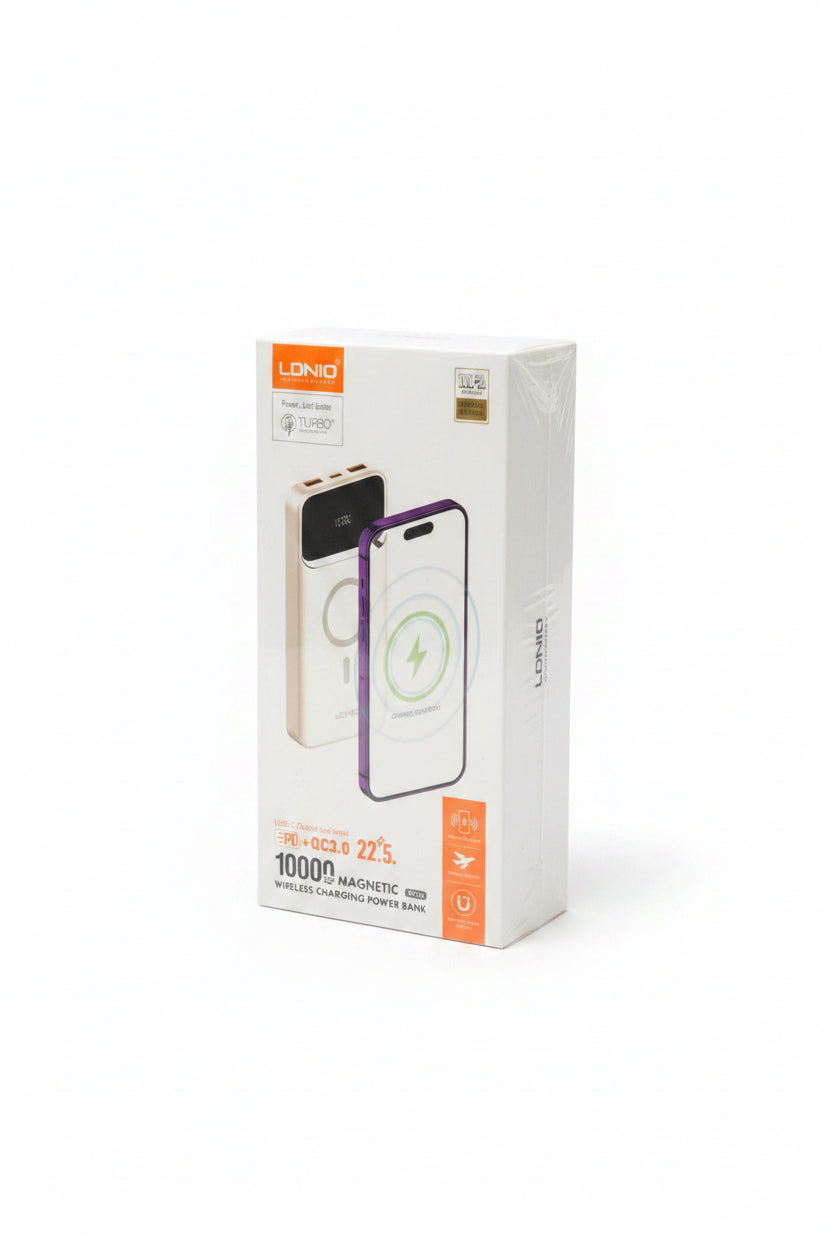LDNIO 10000mAh Magnetic Wireless Charging Power Bank PQ19