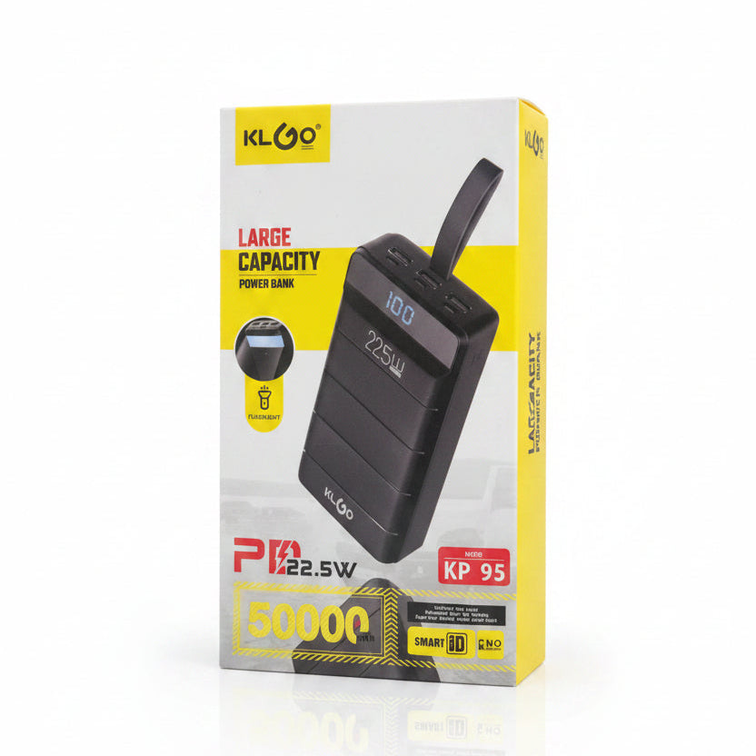 Klgo50,000mah Power Bank (22.5w Fast Charging)