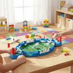 Mini Tabletop Soccer Pinball Game