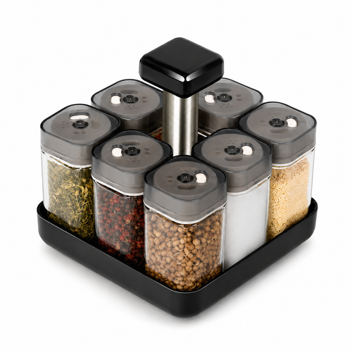 8pcs Rotating Spice Rack premium product image