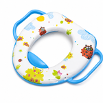 Blue Cartoon Baby Toilet Training Seat premium product image