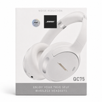 Bose QC75 Wireless ANC Headphones – White premium product image