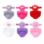 C&C Baby Assorted Toddler Headwrap and Sock Sets premium product image