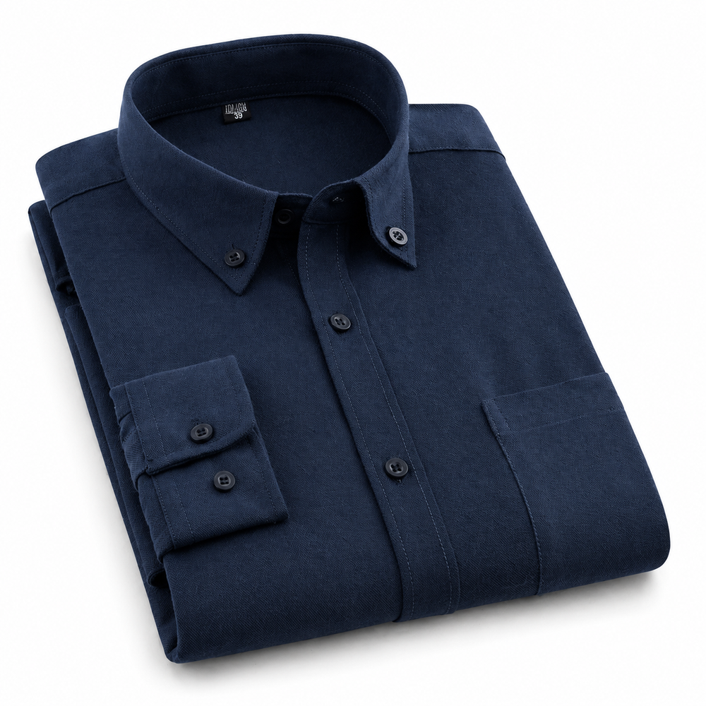 Casual Oxford Textile Shirt